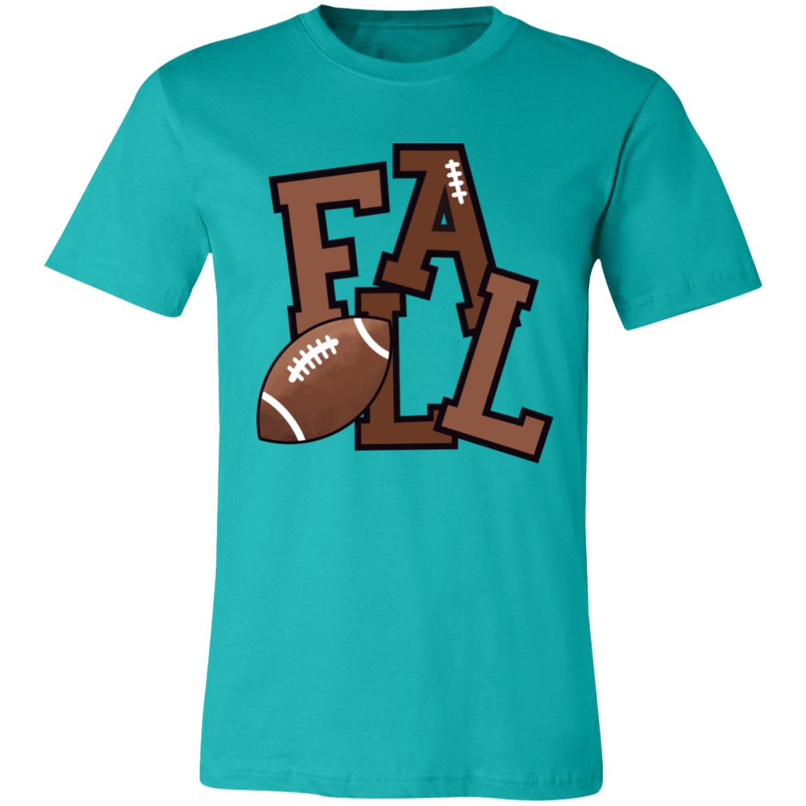 fallfootball 3001C Unisex Jersey Short-Sleeve T-Shirt