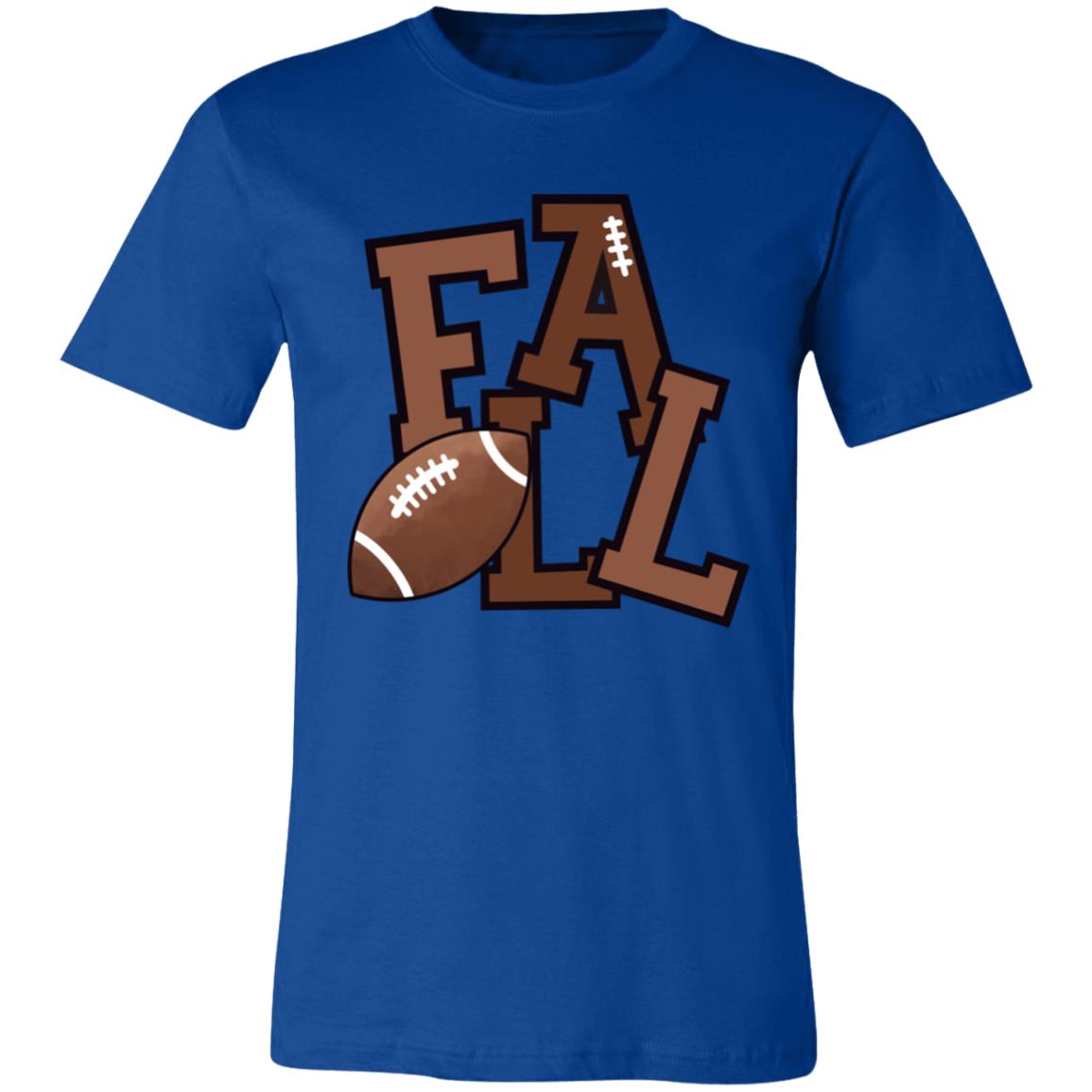 fallfootball 3001C Unisex Jersey Short-Sleeve T-Shirt