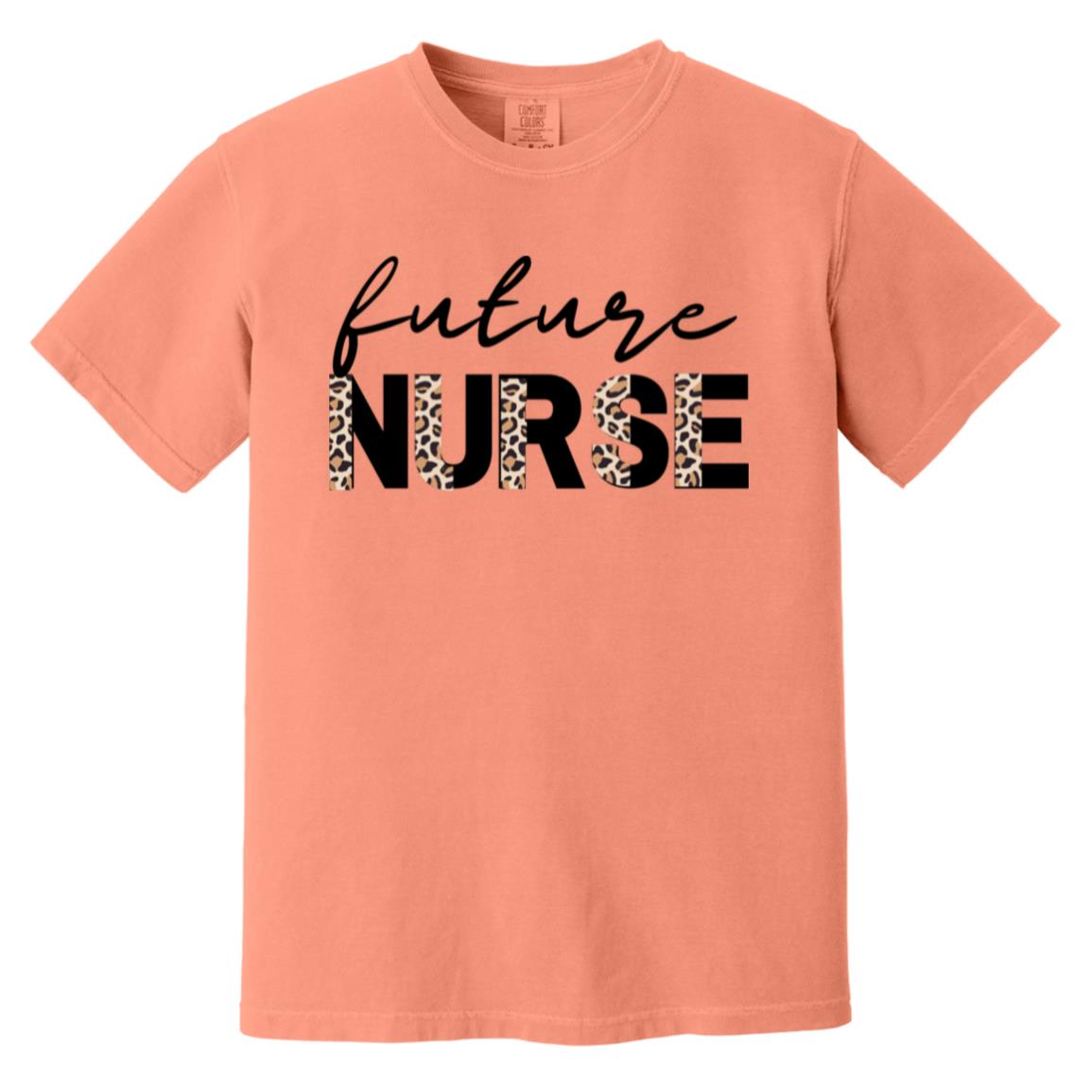 Future Nurse (1) CC1717 Heavyweight Garment-Dyed T-Shirt