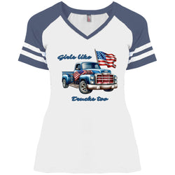 dream DM476 Ladies' Game V-Neck T-Shirt