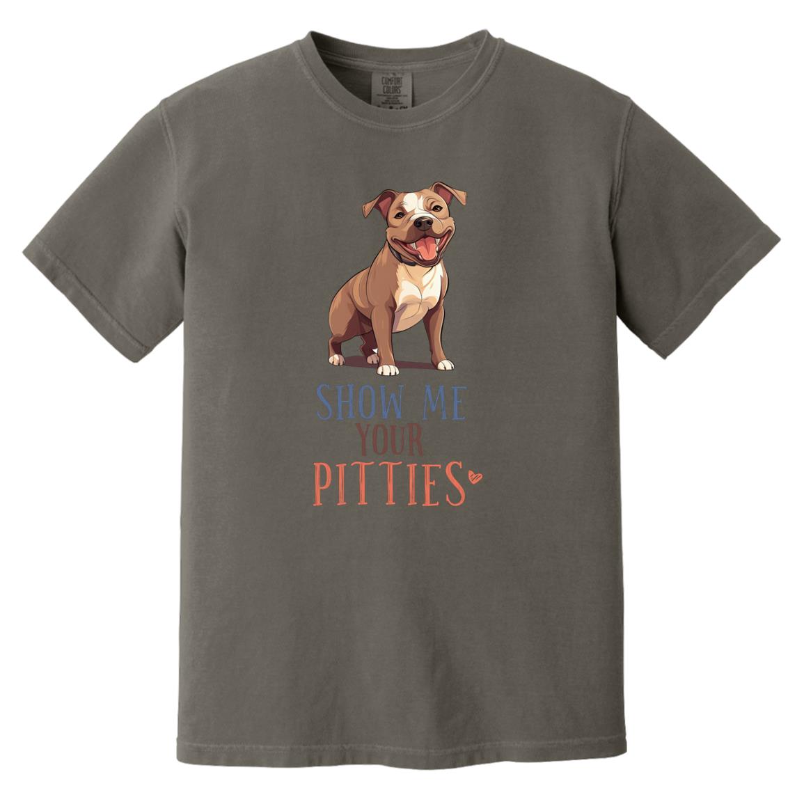 pitties CC1717 Heavyweight Garment-Dyed T-Shirt