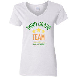 third grade G500VL Ladies' 5.3 oz. V-Neck T-Shirt