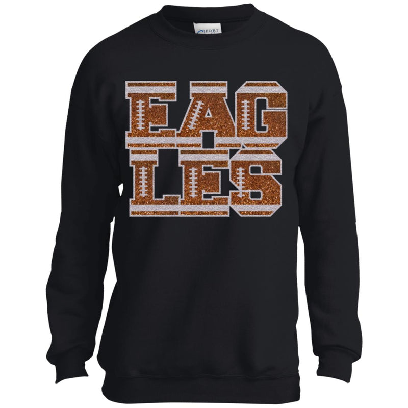 Eaglesglitter PC90Y Youth Crewneck Sweatshirt