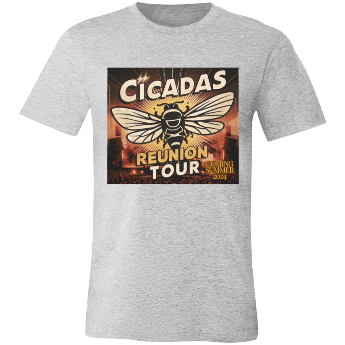 CICADAS REUNION (1) Cicada Tour 3001C Unisex Jersey Short-Sleeve T-Shirt