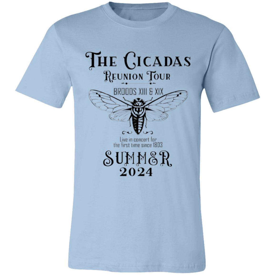 Cicadas (1) 3001C Unisex Jersey Short-Sleeve T-Shirt