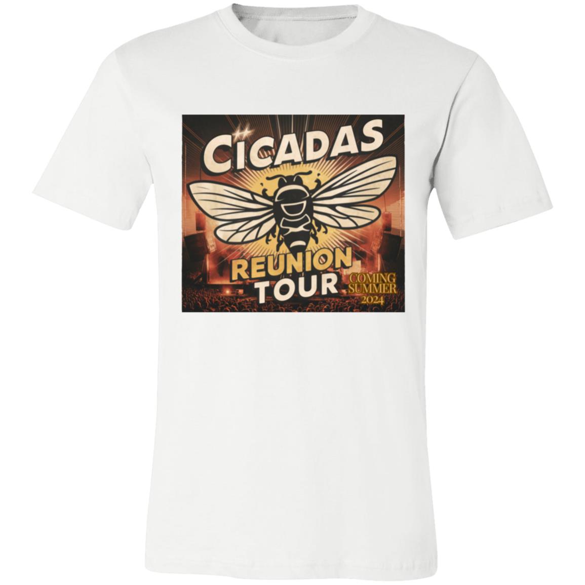 CICADAS REUNION (1) Cicada Tour 3001C Unisex Jersey Short-Sleeve T-Shirt