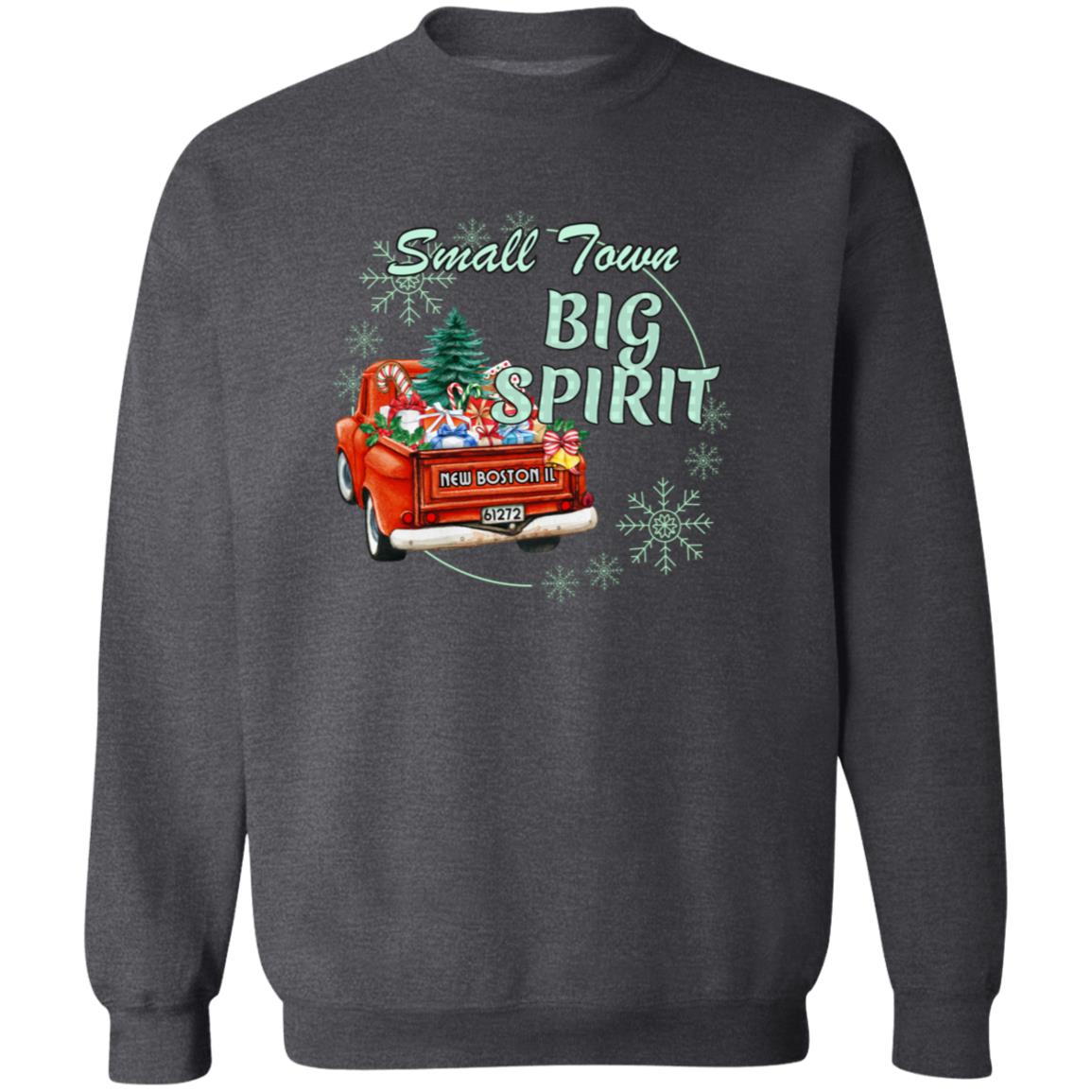 small town (2) G180 Crewneck Pullover Sweatshirt