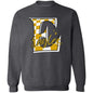 checked Eagles G180 Crewneck Pullover Sweatshirt