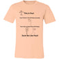 This is Paul 3001C Unisex Jersey Short-Sleeve T-Shirt