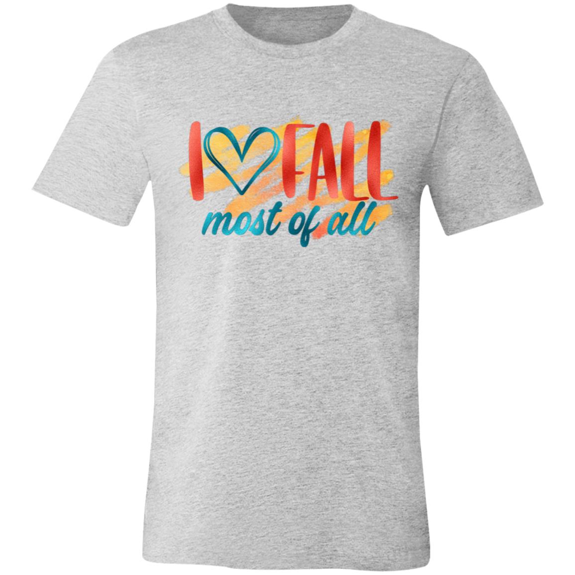 ilovefall 3001C Unisex Jersey Short-Sleeve T-Shirt