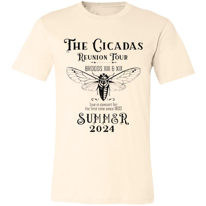 Cicadas (1) 3001C Unisex Jersey Short-Sleeve T-Shirt