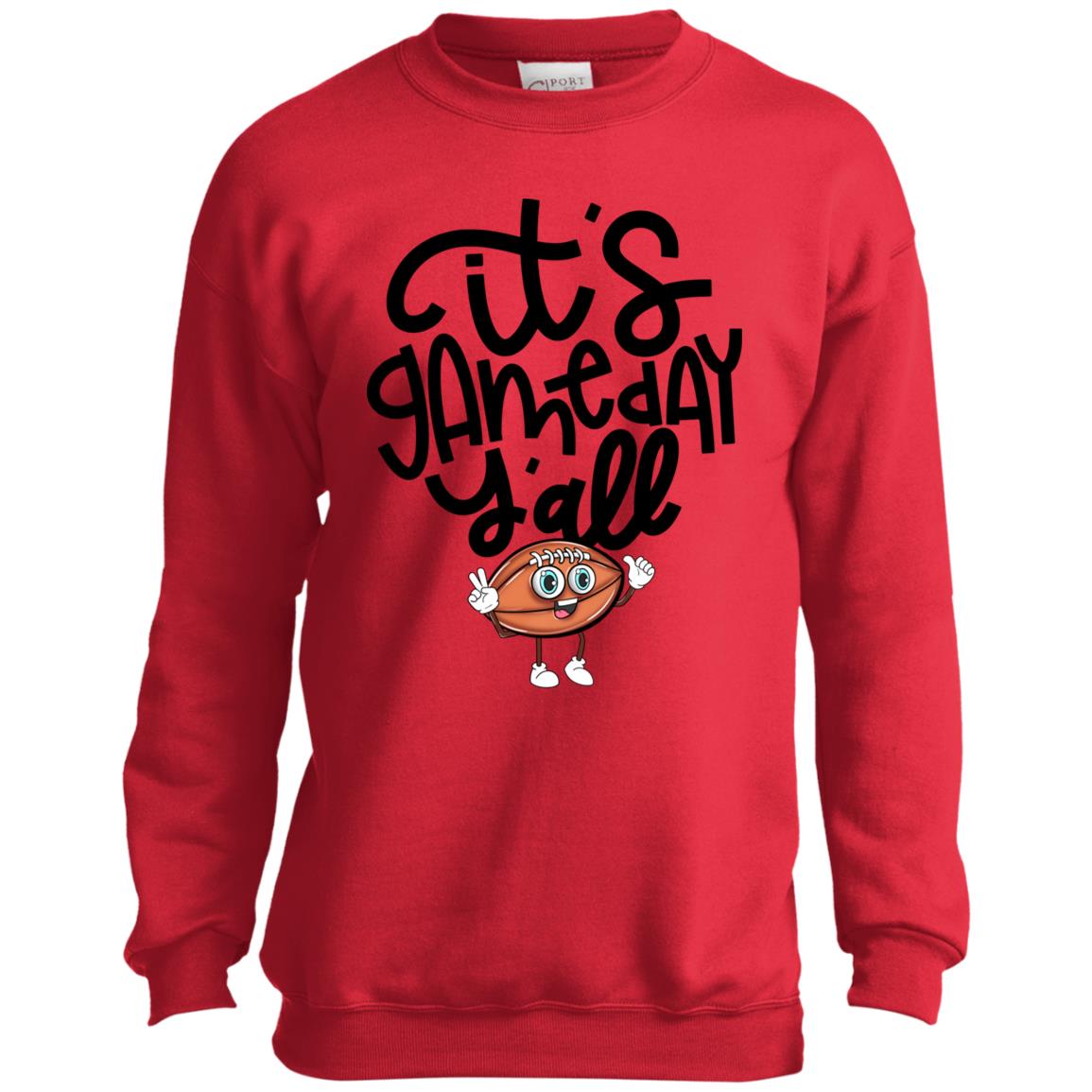 gamedayyall PC90Y Youth Crewneck Sweatshirt