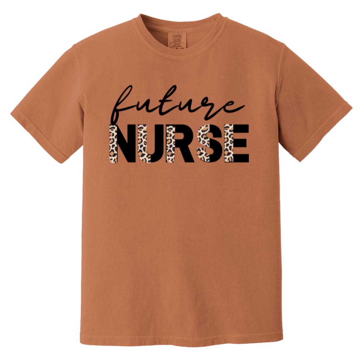 Future Nurse (1) CC1717 Heavyweight Garment-Dyed T-Shirt