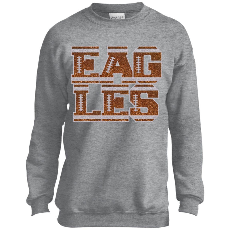 Eaglesglitter PC90Y Youth Crewneck Sweatshirt