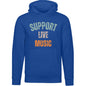 Support Live Music (2) LS14001 Lane Seven Unisex Premium Hoodie