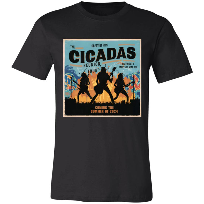 CICADAS REUNION 3001C Unisex Jersey Short-Sleeve T-Shirt