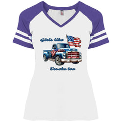 dream DM476 Ladies' Game V-Neck T-Shirt