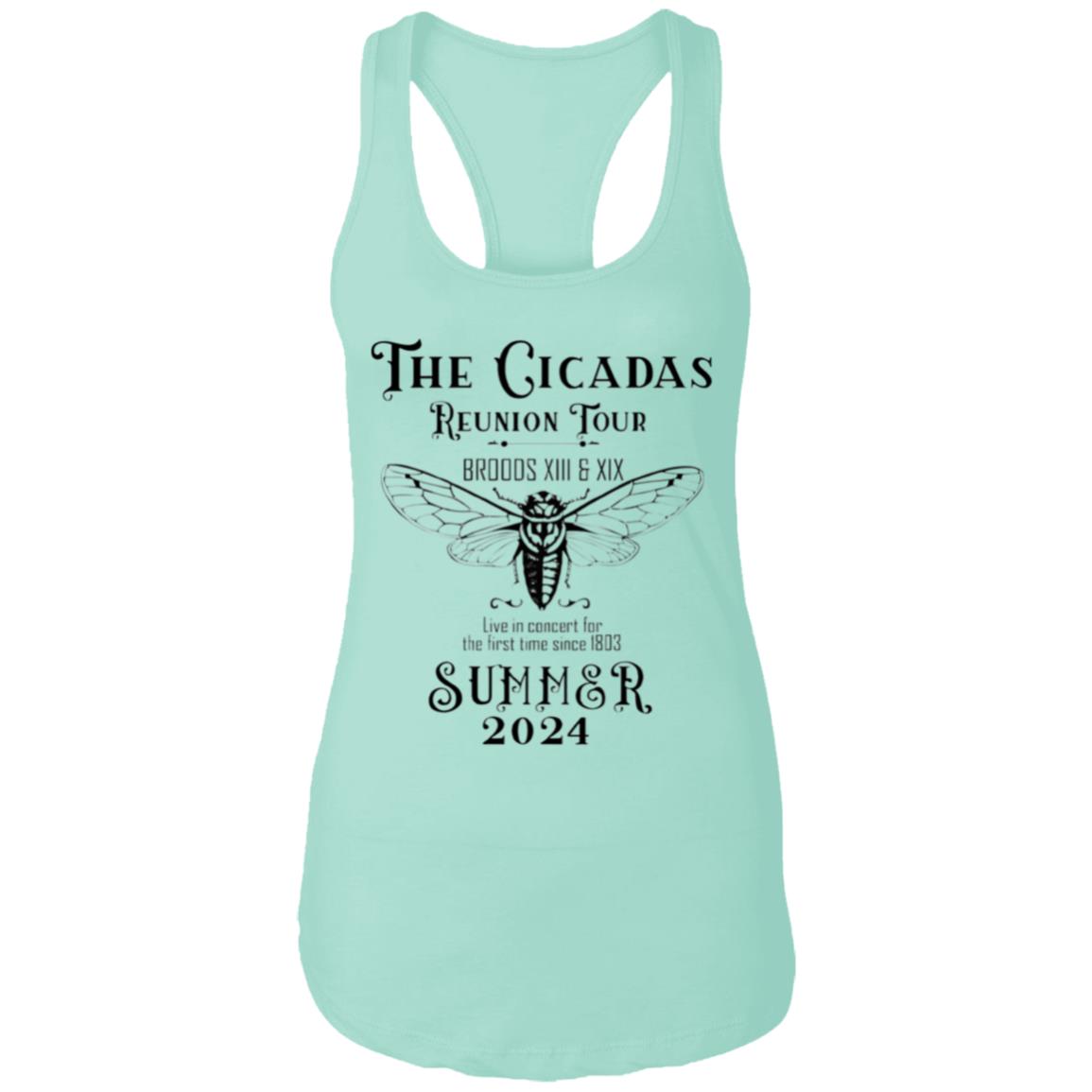 Cicadas (1) The Cicadas NL1533 Ladies Ideal Racerback Tank