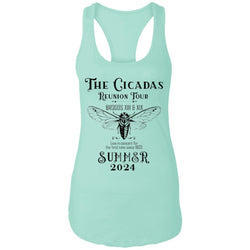 Cicadas (1) The Cicadas NL1533 Ladies Ideal Racerback Tank