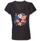 Untitled design (30) B6005 Ladies' Jersey V-Neck T-Shirt