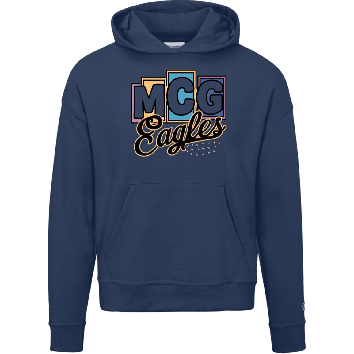 MCG Eagles S760 Champion Womens Powerblend Hoodie