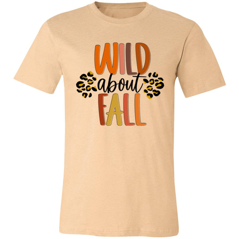 wild about fall 3001C Unisex Jersey Short-Sleeve T-Shirt