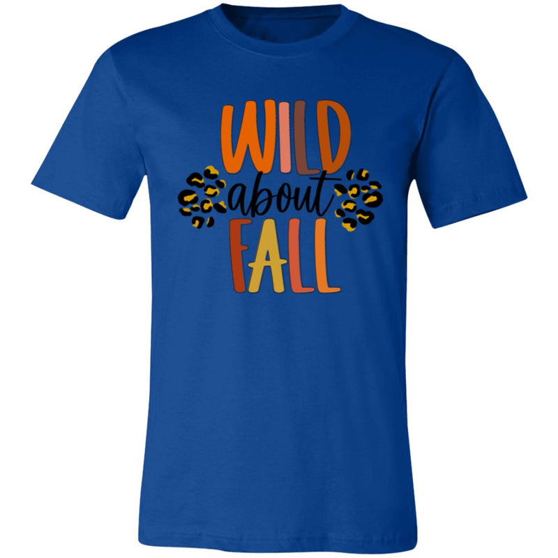 wild about fall 3001C Unisex Jersey Short-Sleeve T-Shirt