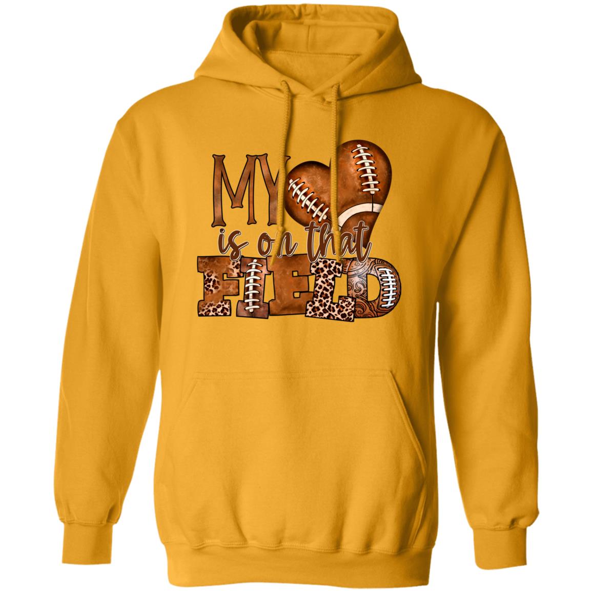 Myheartfootball G185 Pullover Hoodie