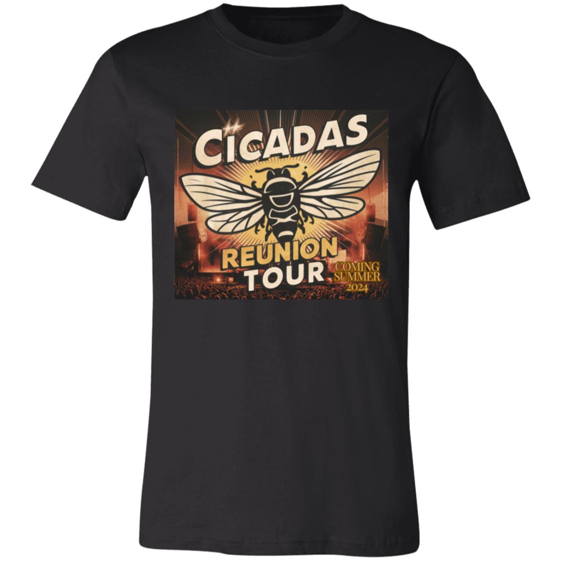 CICADAS REUNION (1) Cicada Tour 3001C Unisex Jersey Short-Sleeve T-Shirt