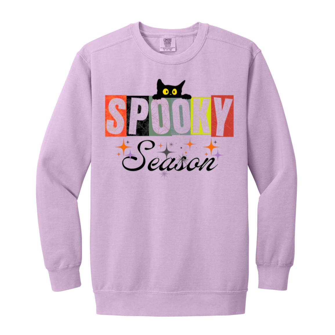 3 1566 Garment-Dyed Adult Crewneck Sweatshirt