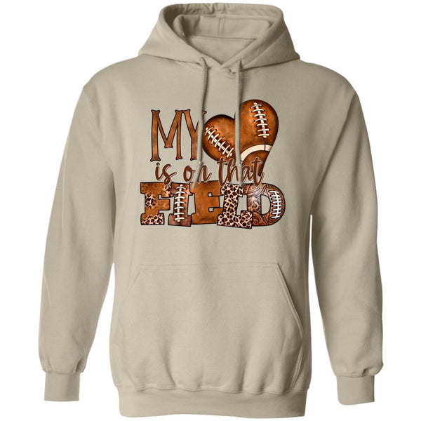 Myheartfootball G185 Pullover Hoodie