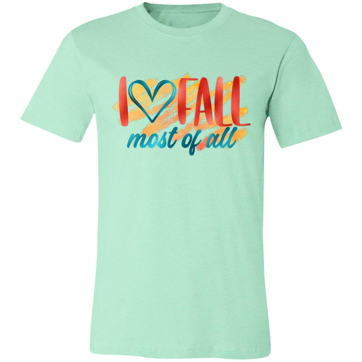 ilovefall 3001C Unisex Jersey Short-Sleeve T-Shirt