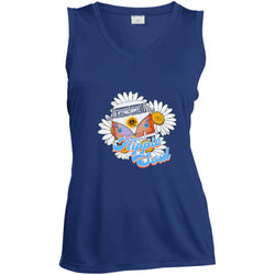 hippiesoul LST352 Ladies' Sleeveless V-Neck Performance Tee