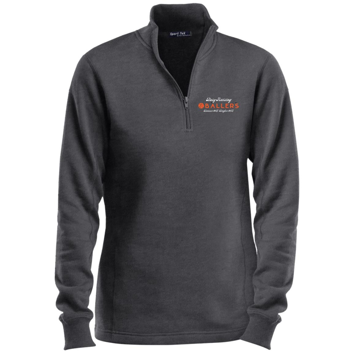 Raising Ballers LST253 Ladies 1/4 Zip Sweatshirt