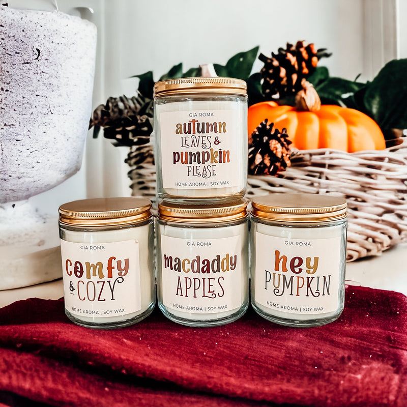 Fall soy candles for sale near me