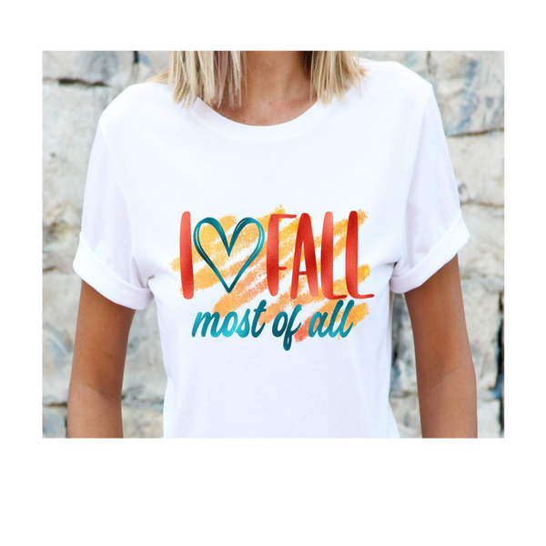 ilovefall 3001C Unisex Jersey Short-Sleeve T-Shirt