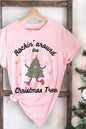 ROCKIN AROUND THE CHRISTMAS TREE Graphic Tee