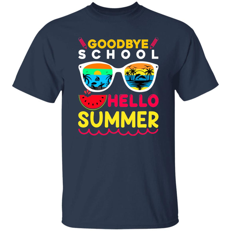 good bye school summer t-shirt design-01 G500 5.3 oz. T-Shirt