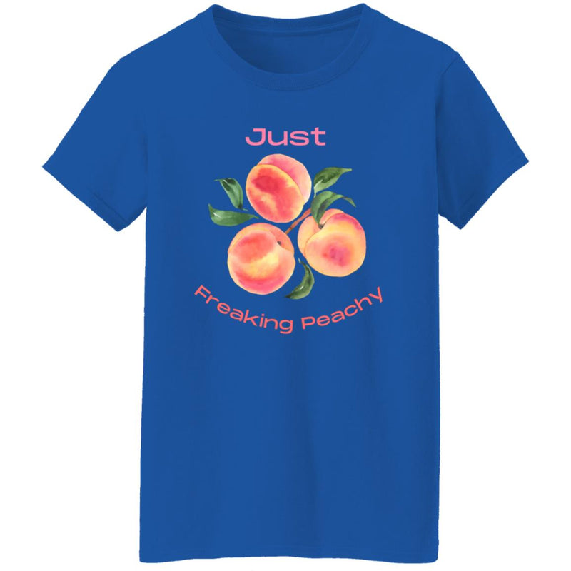 Just Peachy G500L Ladies' 5.3 oz. T-Shirt