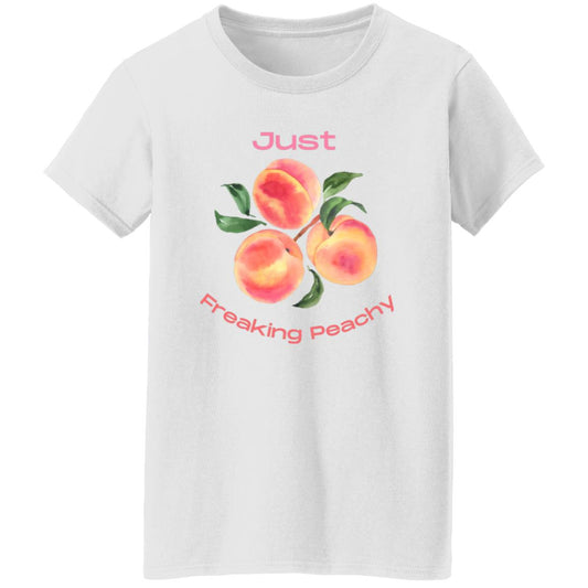 Just Peachy G500L Ladies' 5.3 oz. T-Shirt