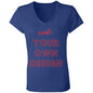 B6005 Ladies' Jersey V-Neck T-Shirt