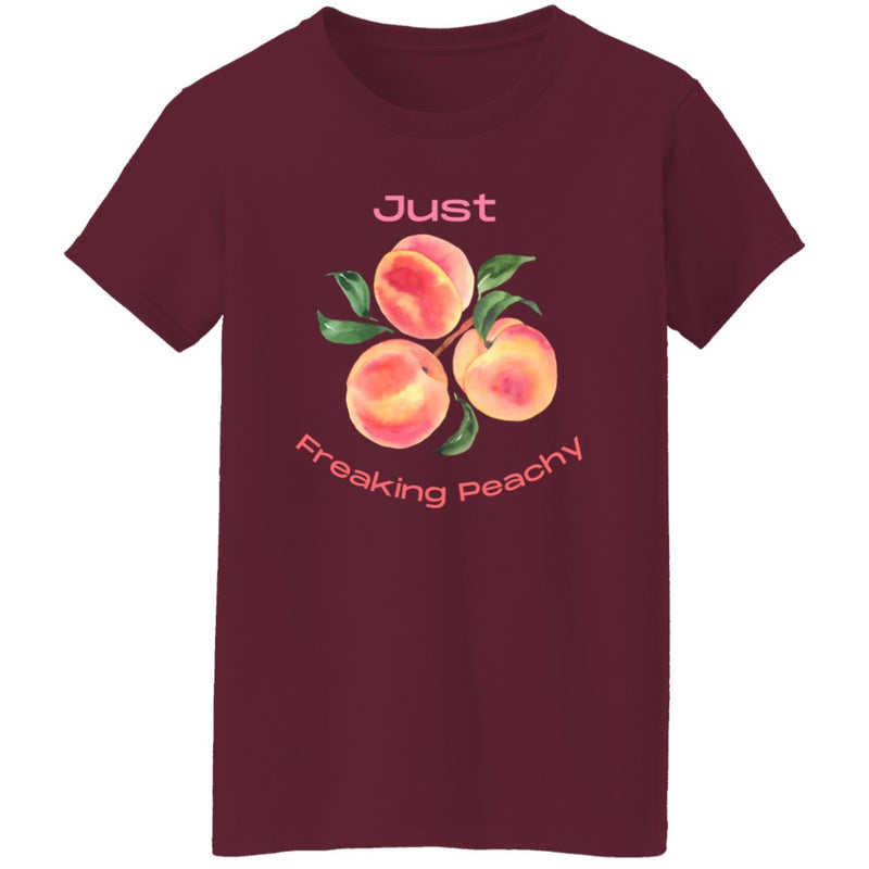 Just Peachy G500L Ladies' 5.3 oz. T-Shirt