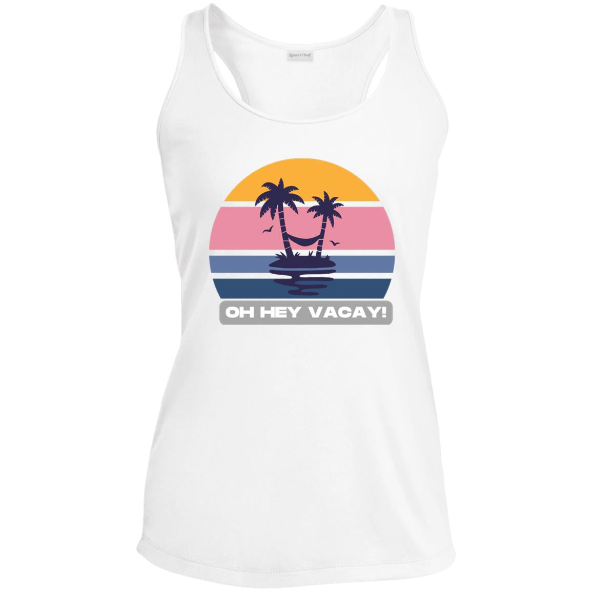 Oh Hey Vaca! LST356 Ladies' Performance Racerback Tank