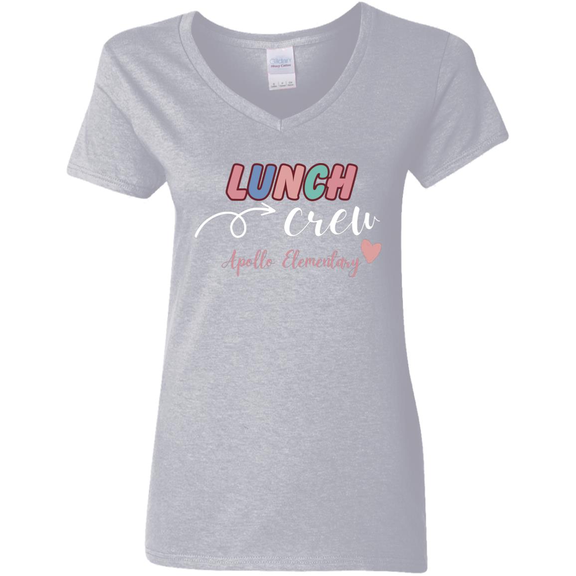 G500VL Ladies' 5.3 oz. V-Neck T-Shirt