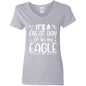 Untitled design (9) G500VL Ladies' 5.3 oz. V-Neck T-Shirt