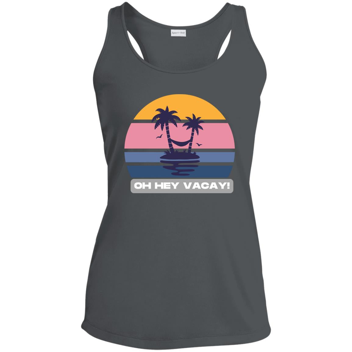 Oh Hey Vaca! LST356 Ladies' Performance Racerback Tank