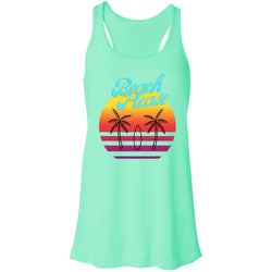 Beach Please B8800 Flowy Racerback Tank