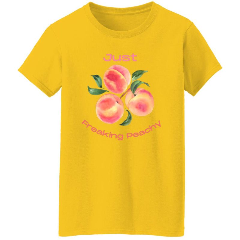 Just Peachy G500L Ladies' 5.3 oz. T-Shirt