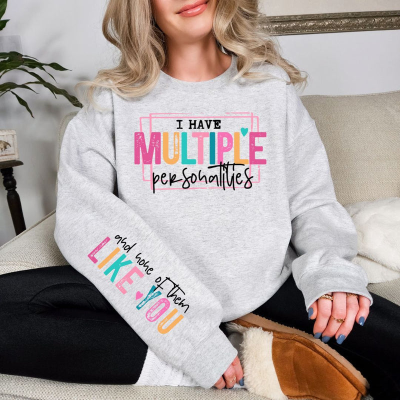 PREORDER: Multiple Personalities Sweatshirt in Three Colors